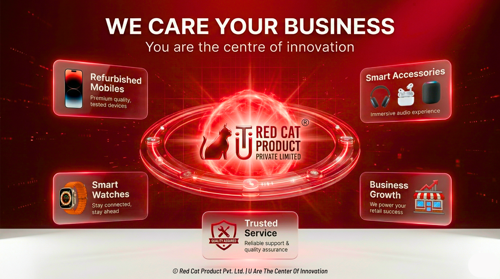 Red Cat Product - We Care Your Business
